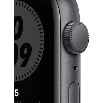 Apple Watch Nike SE GPS, 44mm Space Gray Aluminum with Anthracite/Black Nike Sport Band