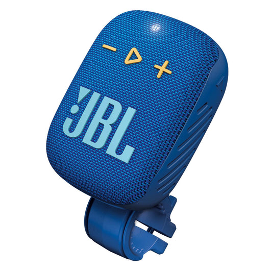 JBL Wind 3 Slim Handlebar Bluetooth Speaker for Bicycle - Blue