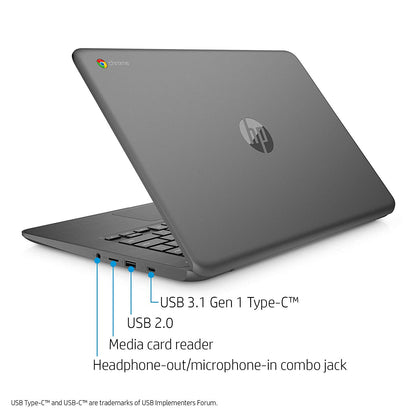 (Open Box) HP Chromebook 14-in Touchscreen, 4GB, 32GB, 14-db0060nr Chalkboard Gray