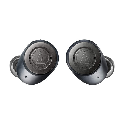 Audio-Technica ATH-ANC300TW QuietPoint Wireless Noise-Cancelling In-Ear Headphones, Black