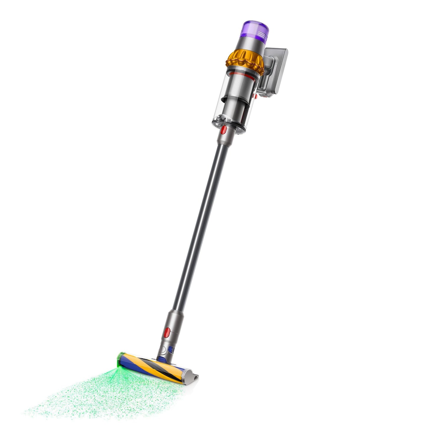 Dyson V15 Detect Cordless Vacuum Cleaner, Yellow/Nickel