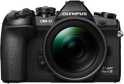 Olympus OM-D E-M1 Mark III Black Body with M.Zuiko Digital ED 12-40mm F2.8 PRO Lens