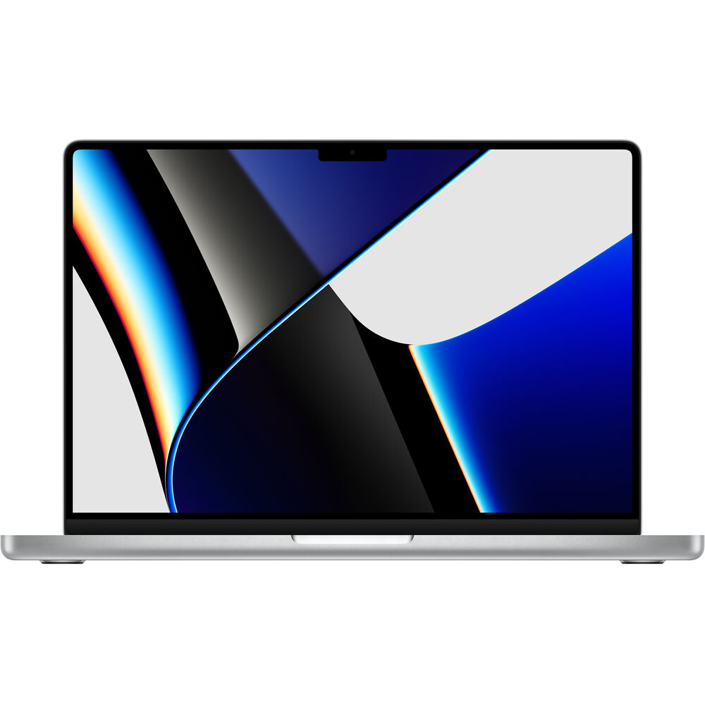 (Open Box) Apple 14-in MacBook Pro M1 Pro chip - 8-core CPU / 14-core GPU, 512GB SSD - Silver (Fall 2021) - MKGR3LL/A