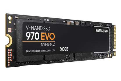 Samsung 970 EVO MZ-V7E500BW 500 GB Internal Solid State Drive - PCI Express - M.2 2280