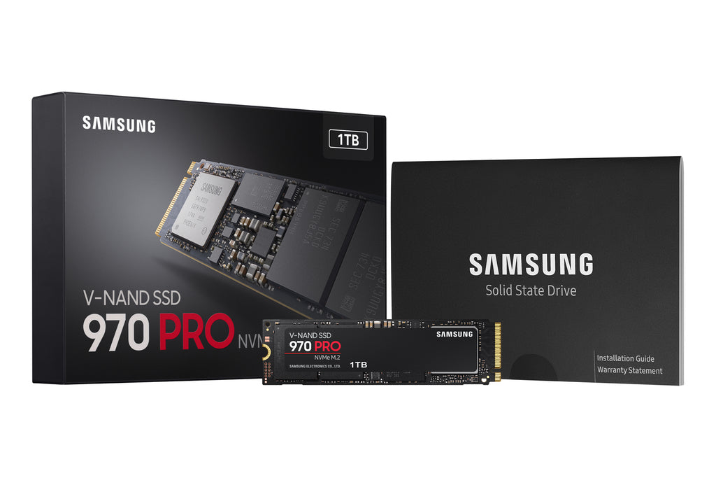 Samsung 970 PRO MZ-V7P1T0BW 1 TB Internal Solid State Drive - PCI Express - M.2 2280