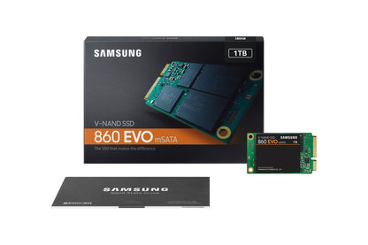 Samsung 860 EVO 1TB mSATA Internal SSD (MZ-M6E1T0BW)