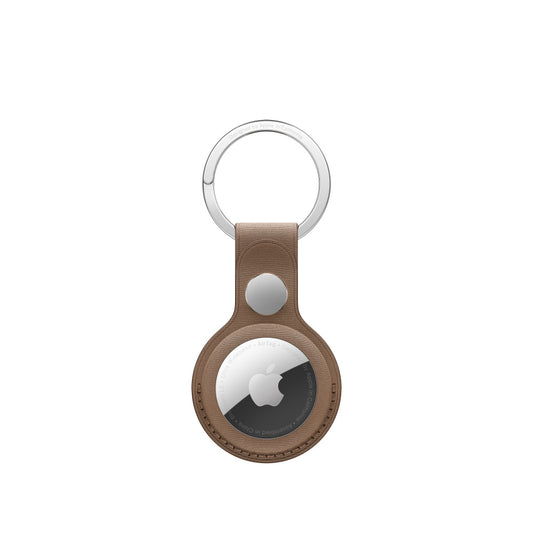 Apple AirTag FineWoven Key Ring - Taupe - MT2L3ZM/A