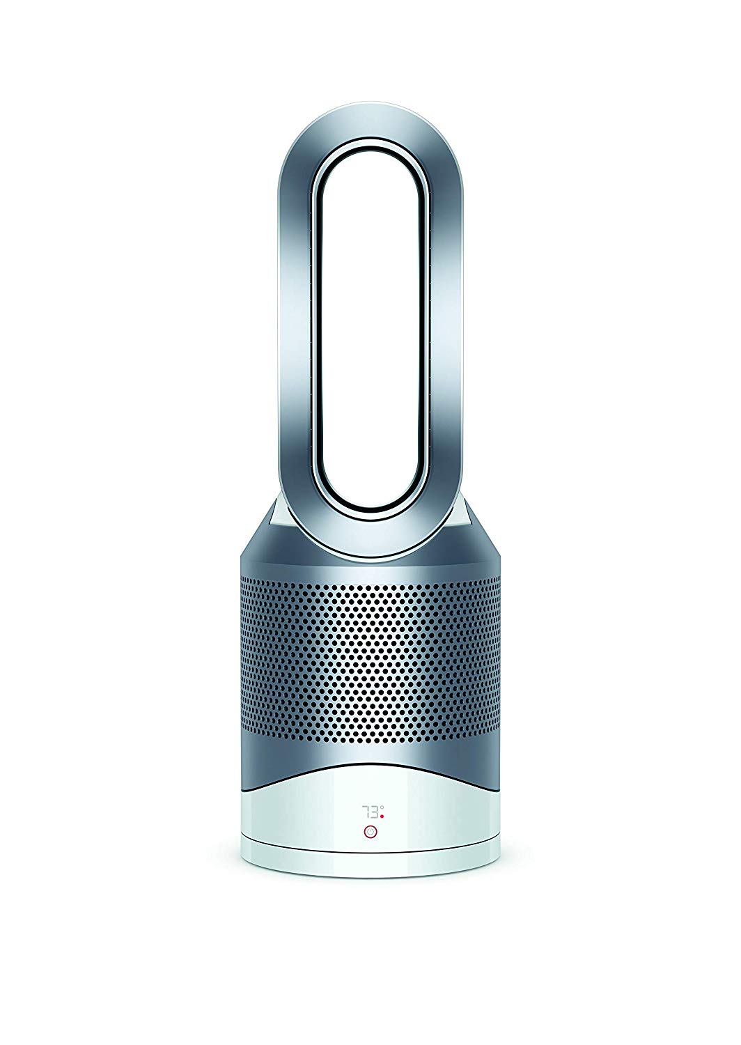 Dyson HP01 Pure Hot + Cool, HEPA Air Purifier, Space Heater and Fan, White/Silver
