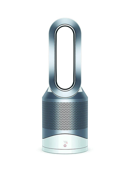 Dyson HP01 Pure Hot + Cool, HEPA Air Purifier, Space Heater and Fan, White/Silver