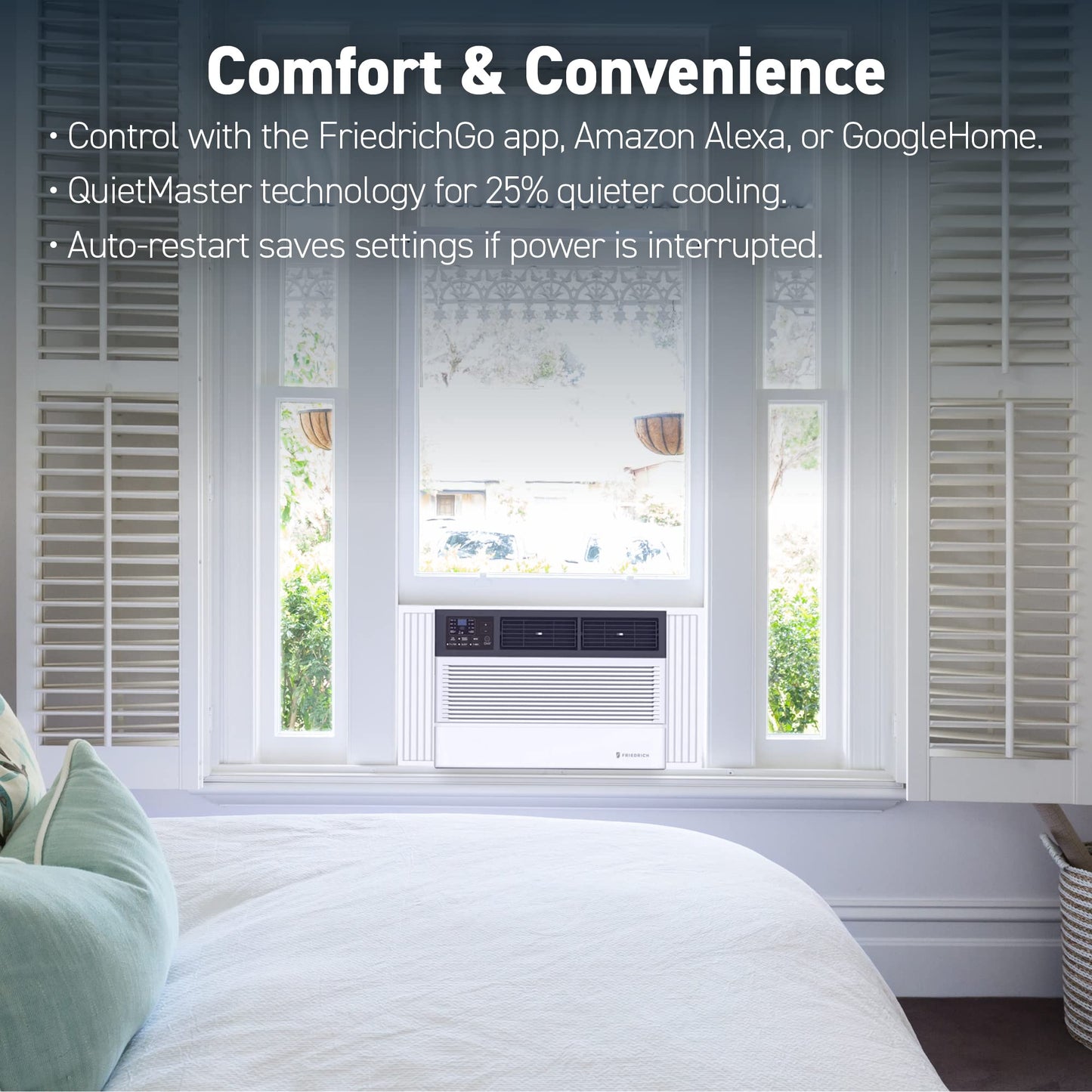 Friedrich Chill Premier 10,000 BTU 115v Cooling Only Window & Wall Unit