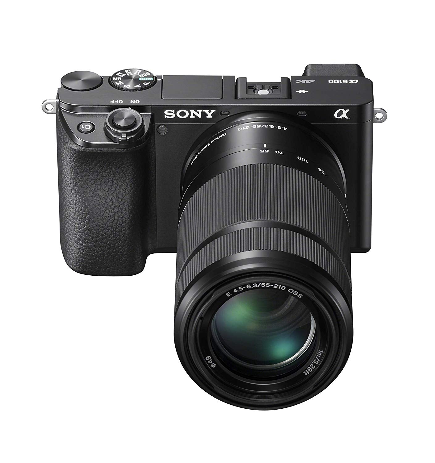 Sony Alpha A6100 Mirrorless Camera with 16-50mm+ 55-210 Lens - ILCE6100Y/B