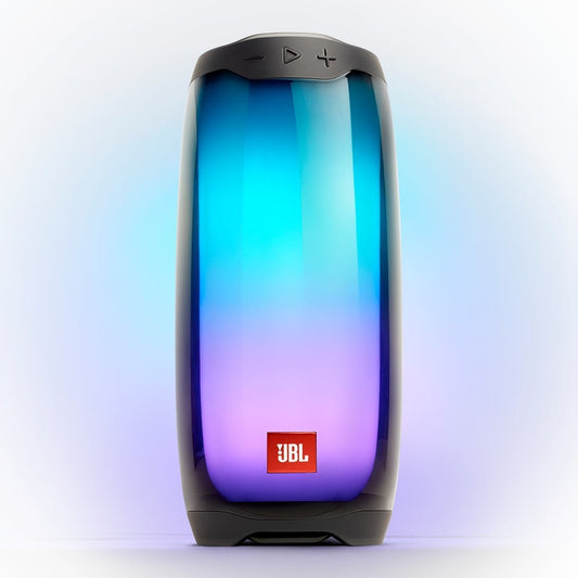 JBL Pulse 4 Portable Bluetooth Speaker w LED Lightshow, Black