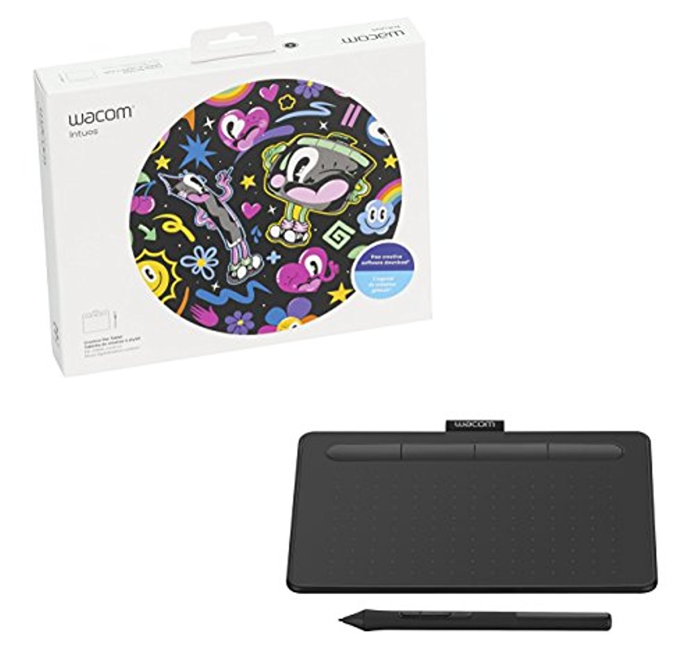 Wacom Intuos Creative Pen Tablet - Small, Black 753218986887