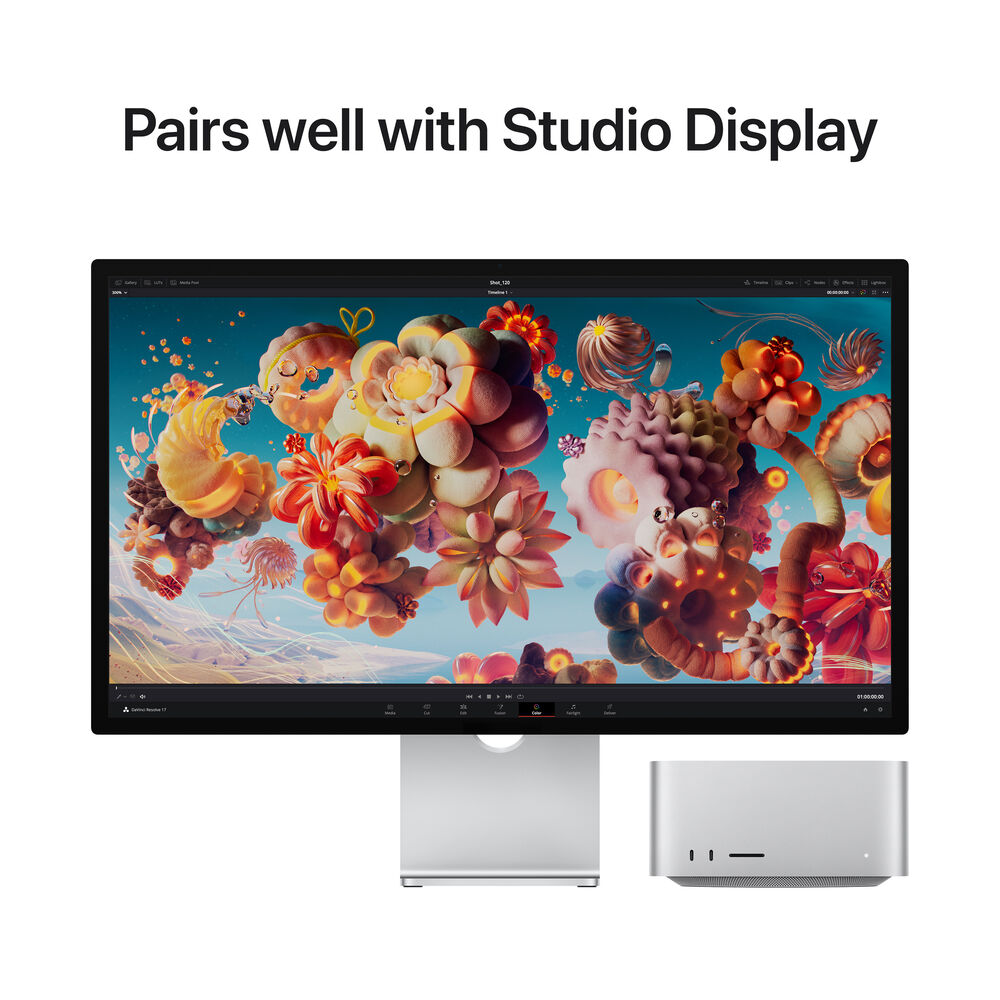 Apple Mac Studio: M1 Max chip with 10-core CPU and 24-core GPU, 512GB SSD -  MJMV3LL/A