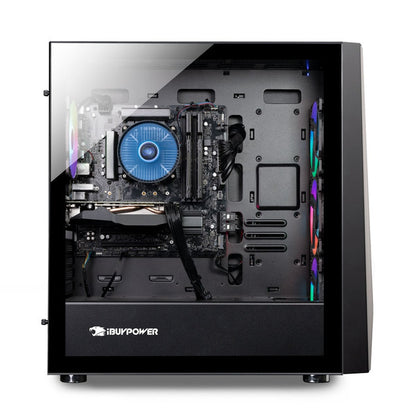 iBUYPOWER Gaming Desktop Computer TraceMR 286a | R3 3100 8 GB GT 1030 500 GB SSD w/ Fan Cooling