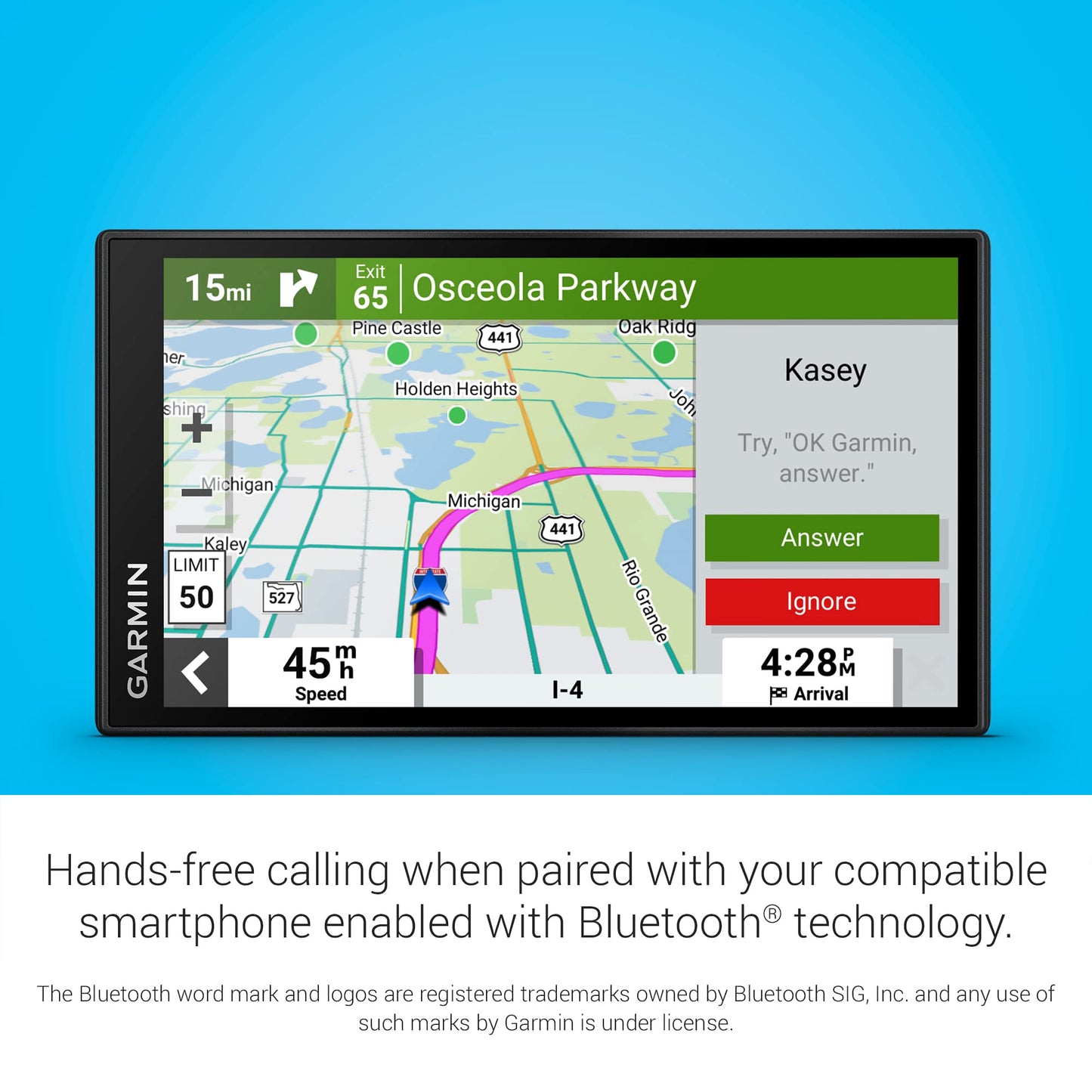 Garmin DriveSmart 66, 6-inch Car GPS Navigator with Bright, Crisp High-resolution Maps and Garmin Voice Assist