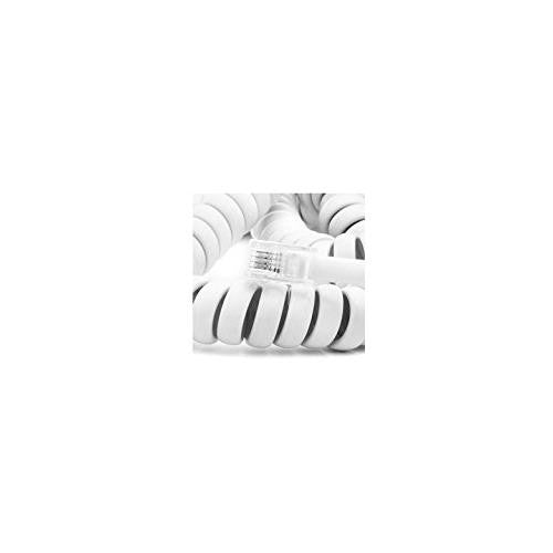 Connect It Modular Handset Cord,15 ft. White