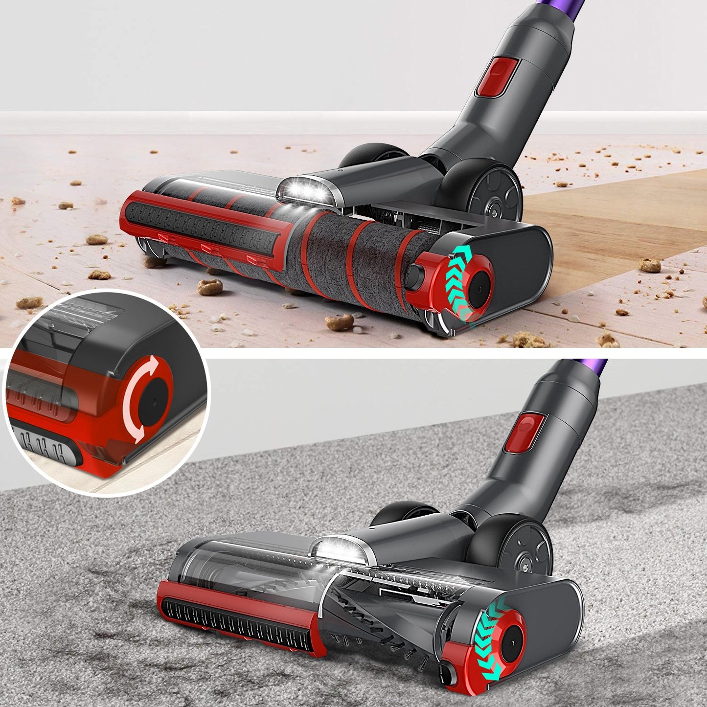 JASHEN V16 Cordless Vacuum Cleaner