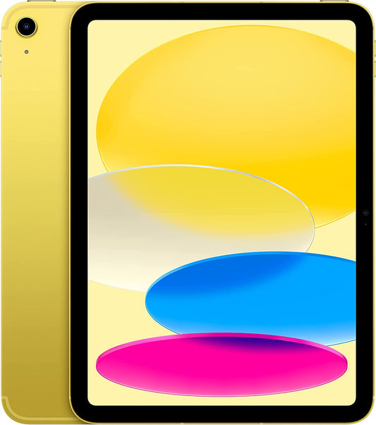 Apple 10.9-in iPad Wi-Fi + Cellular 256GB - Yellow - MQ6V3LL/A (10th Gen)