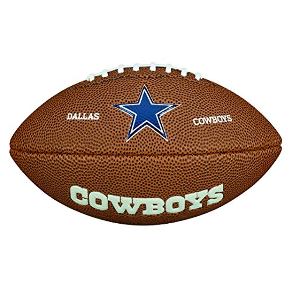 Wilson WTF1533IDDL NFL Team Logo Mini Size Football - Dallas Cowboys