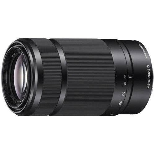 Sony E 55-210mm f/4.5-6.3 OSS Lens (Black)