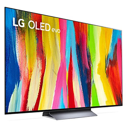 LG 77-in 4K UHD 120 Hz Smart OLED EVO TV W/ A9 - OLED77C2PUA