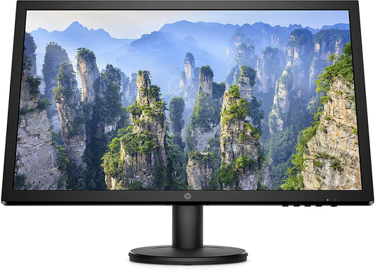 (Open Box) HP V24 24-inch LED Computer Monitor - 75Hz Refresh AMD Freesync Low Blue Light