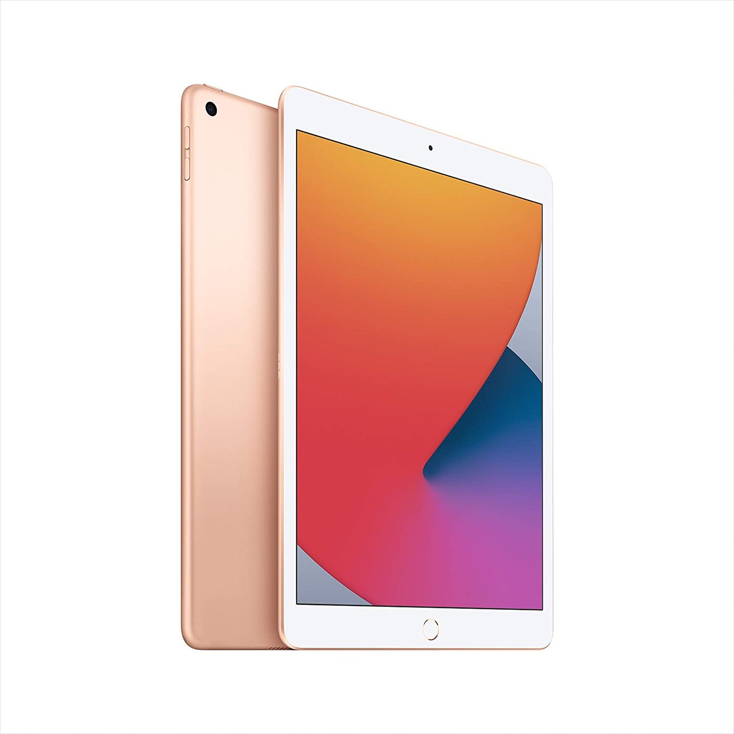 Apple 10.2-inch iPad Wi-Fi 32GB - Gold (Fall 2020) 8th Gen - Side View