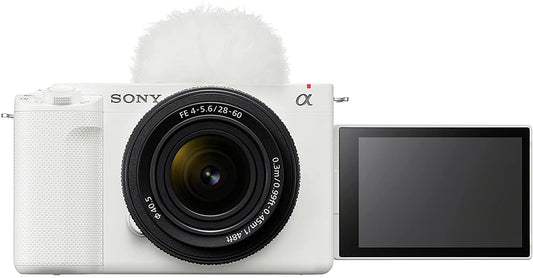 Sony Alpha ZV-E1 Full-Frame Vlog Camera with 28-60mm Lens - White