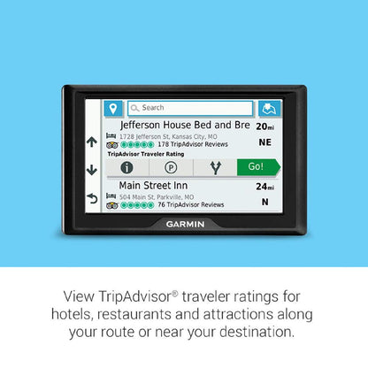 Garmin 010-02036-07 Drive 52 and Traffic, GPS Navigator with 5” Display, Simple On-Screen Menus, Easy-to-See Maps