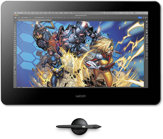 Wacom Cintiq Pro 16 Creative Pen and Touch Display 4K Graphic Drawing Monitor