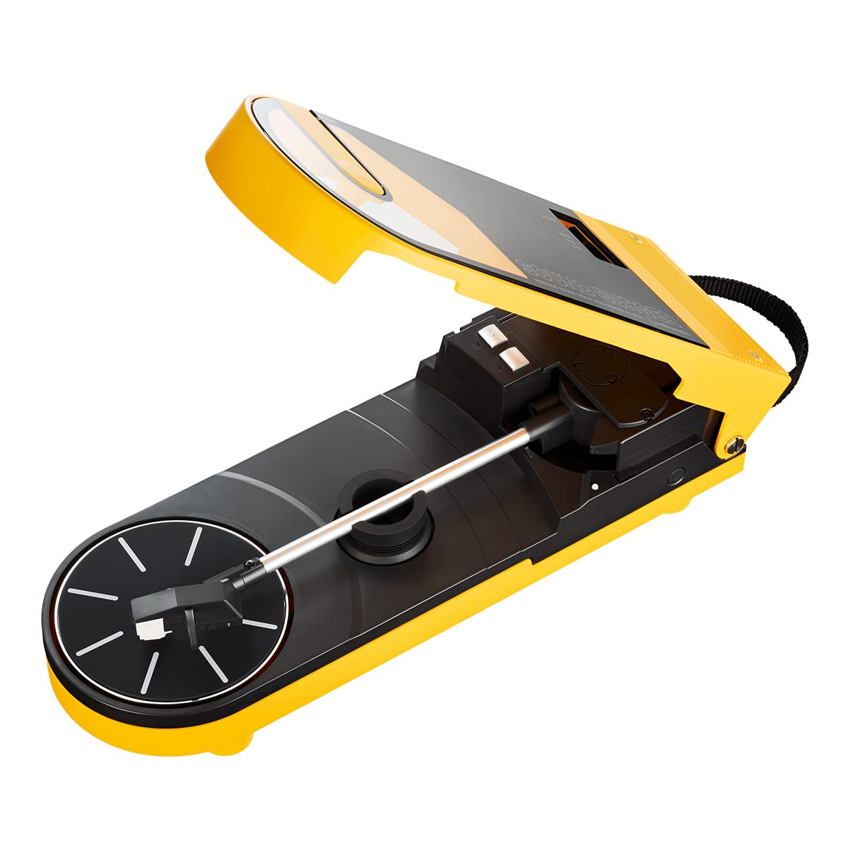 AudioTechnica AT-SB727 Sound Burger Portable Turntable with Bluetooth (Yellow)