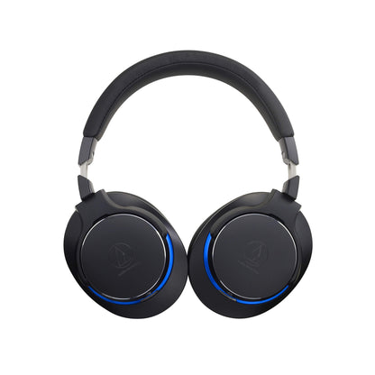 Audio-Technica ATH-MSR7bBK Over-Ear High-Resolution Headphones (Black), Adjustable