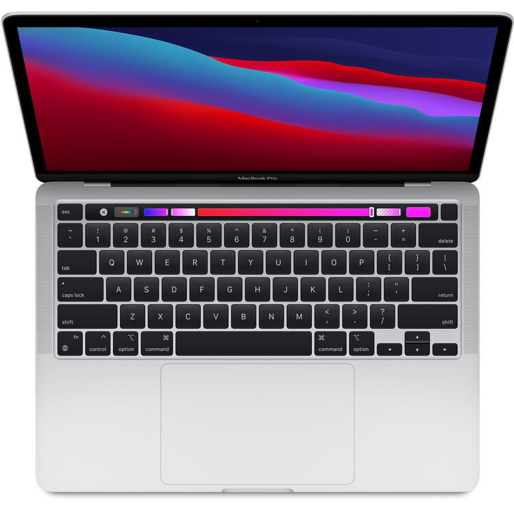 Apple MacBook Pro 13-in with Touch Bar: M1, 8GB RAM, 512GB SSD - Silver (Late 2020)