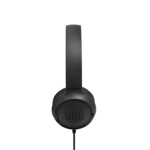 JBL TUNE 500 - Wired On-Ear Headphones - Black