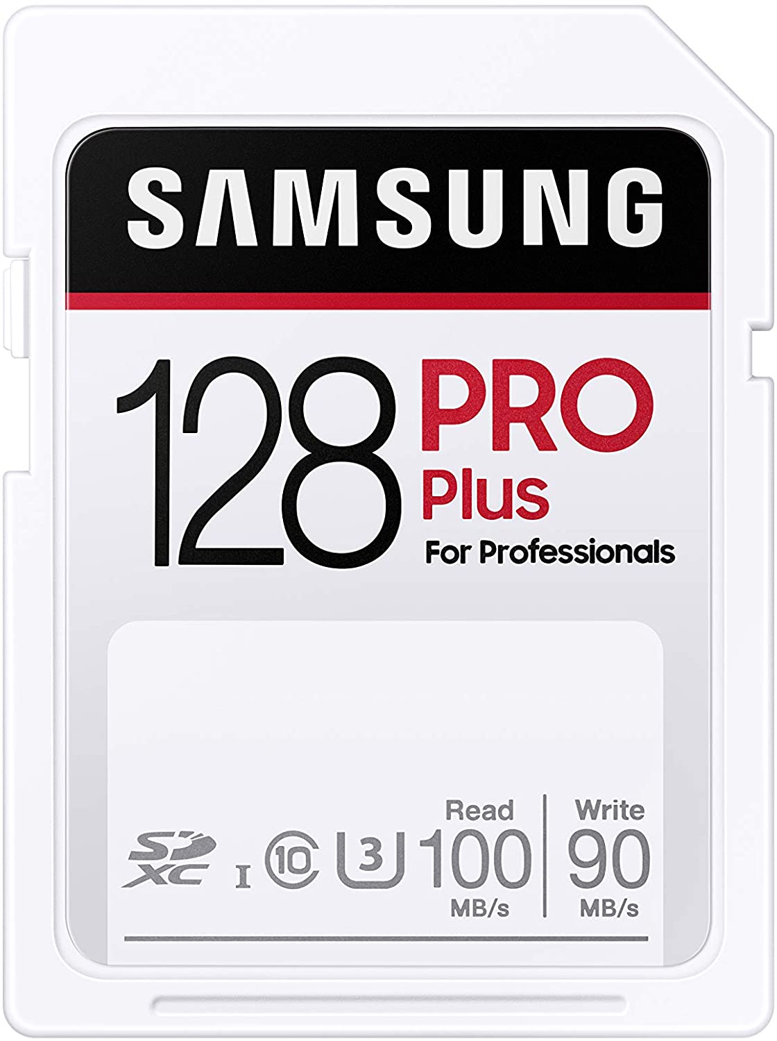 (Open Box) SAMSUNG PRO Plus SDHC SD Card 128GB (MB-SD128H/AM)