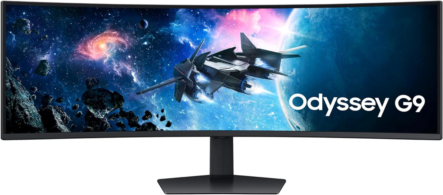 Samsung 49-in Odyssey G9 Series DQHD 1000R Curved Computer Gaming Monitor - LS49CG954ENXZA