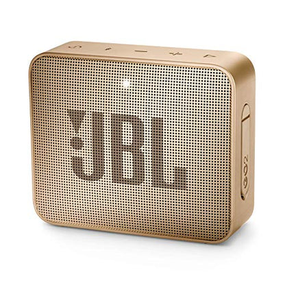 JBL GO2 - Waterproof Ultra Portable Bluetooth Speaker - Champagne