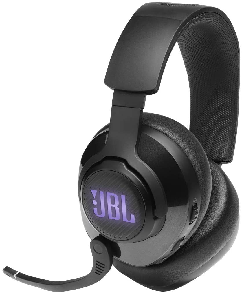 JBL Quantum 400 Wired Over-Ear Gaming Headset, Black