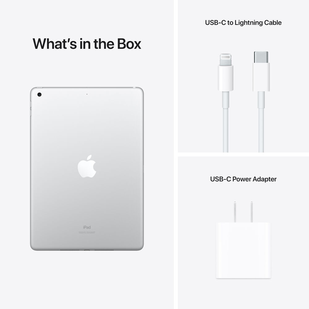 Apple 10.2-inch iPad Wi-Fi 64GB - Silver (9th Gen)