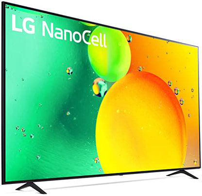 LG 86-in 4K UHD TM 240 Smart NanoCell LED TV w/ A7 - 86NANO75UQA