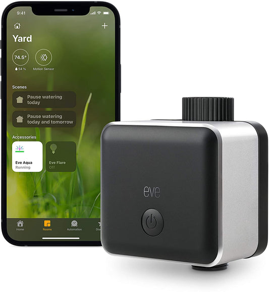 Eve Aqua - Smart Water Controller for Sprinkler or Irrigation System - Apple Homekit Compatible