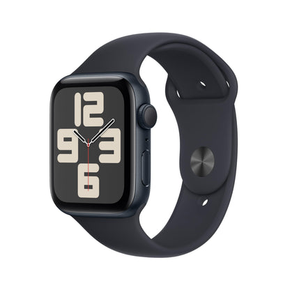 Apple Watch SE GPS 44mm Midnight Aluminum Case with Midnight Sport Band - M/L (2023)