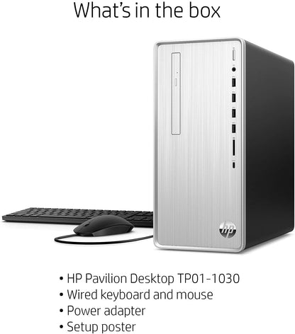 HP Pavilion TP01-1030 Desktop Computer i3-10100 8GB 512GB SSD Windows 10 Home
