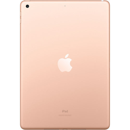 Apple iPad 10.2-in Wi-Fi 128GB - Gold - MW792LL/A (Fall 2019) - Rear View