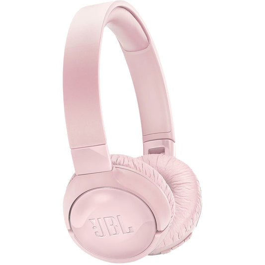 JBL Tune 600BTNC Wireless On-Ear Headphones with Noise Cancellation, Pink
