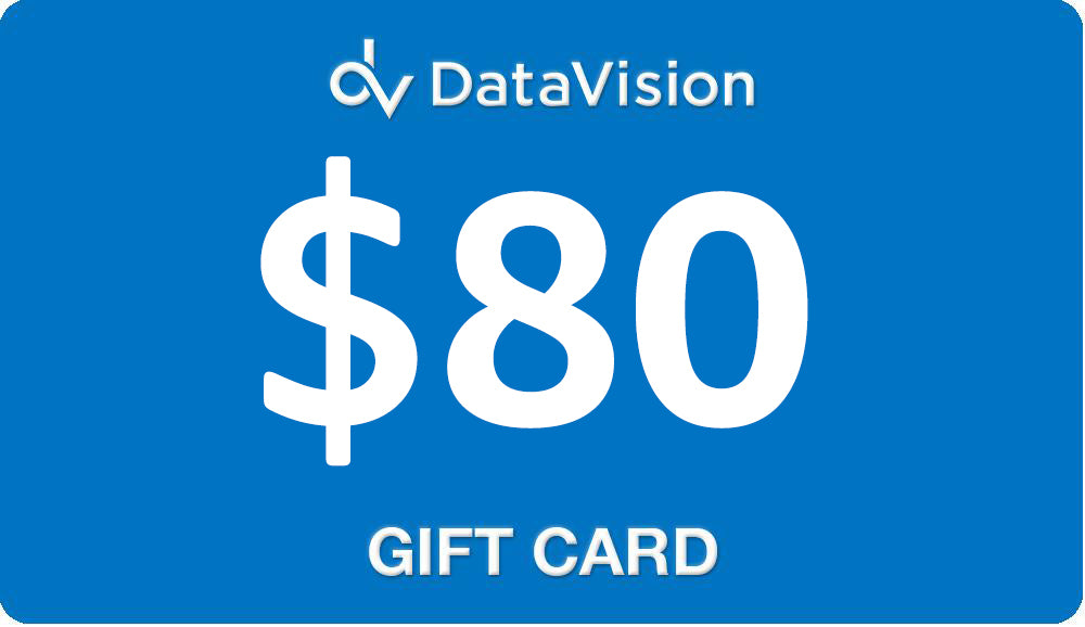 $80 DataVision Gift Card