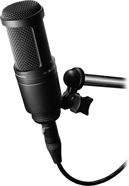 Audio-Technica AT2020 Cardioid Condenser Studio XLR Microphone