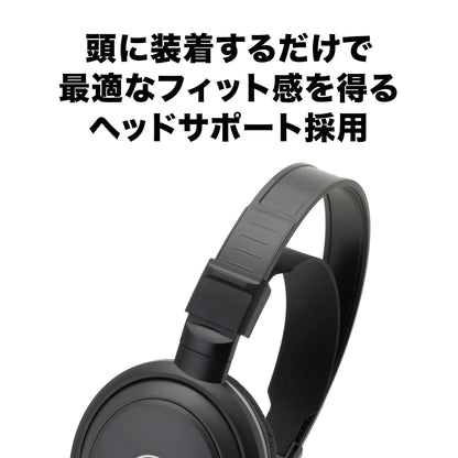 Audio-Technica ATH-AVC200 SonicPro Over-Ear Closed-Back Dynamic Headphones - 1/8", Black