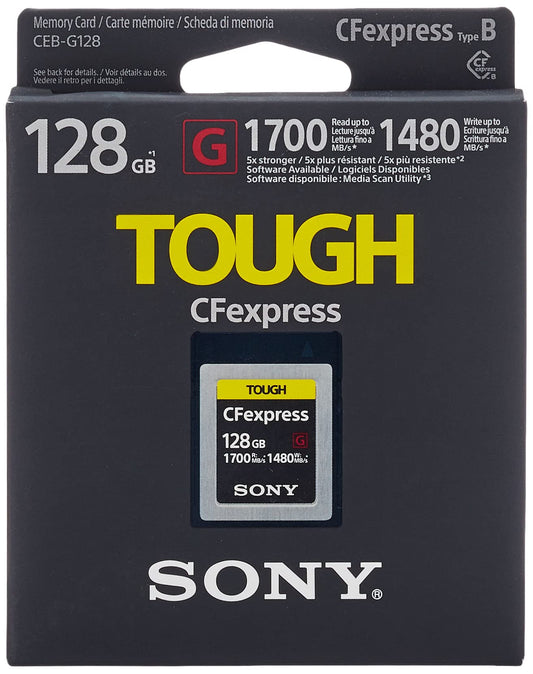 Son 128GB Cfexpress Tough Memory Card